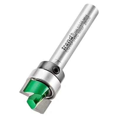 Image of Trend CraftPro Guided Profiler Router Cutter Bit, 1/4 Inch Shank, 6.35mm Cut Diameter &amp; 12.7mm Length, Tungsten Carbide Tipped, C121NX1/4TC