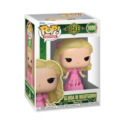 Image of Funko Pop! Movies: Wicked Glinda in Nightgown Collectable Vinyl Figure Gift Idea Official Merchandise Toys for Kids &amp; Adults Movies Fans Model Collectors and Display