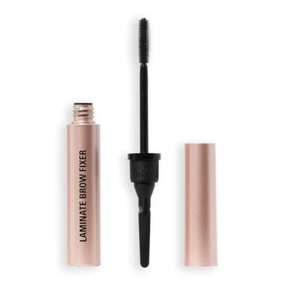 Image of Revolution, Laminate Brow Gel Fixer, Eyebrow Lamination, Shapes, Scults &amp; Sets For A Strong Hold With Hyaluronic Acid Peptides, Clear, 7ml