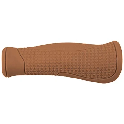 Image of M Wave Unisex Adult Cloud Base 2 Bicycle Grip, Comfort and Ergonomic, Good 130 mm Length, Brown