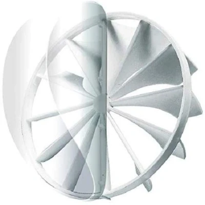 Image of Armar Trading LTD Extractor Fan Non Return Valve 100mm / 4inch, 125mm and 150 Ducting Pipe (100mm)