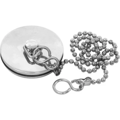 Image of Plumbright 1 1/2&quot; Chrome Bath Plug