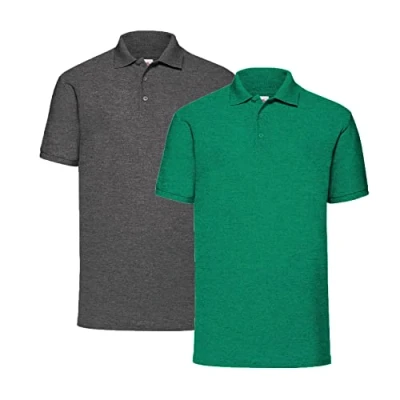 Image of Fruit of the Loom Men&#039;s Polo Shirt, XL