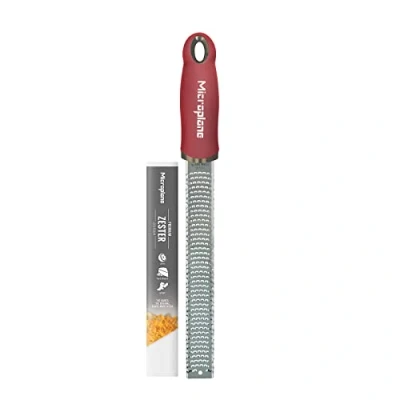 Image of Microplane Grater Premium Classic Fine Pomegranate Red