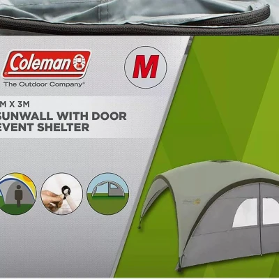 Image of FastPitch™ Event Shelter L Sunwall With Door