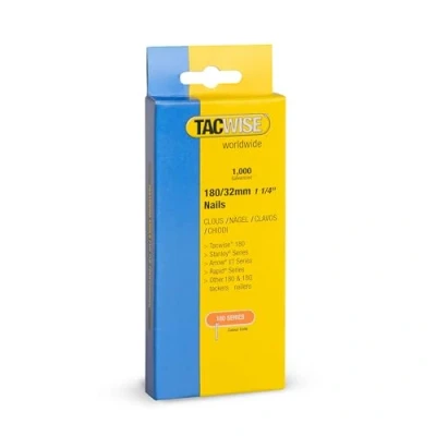 Image of Tacwise 0363 Galvanised Brad Nails Type 18G / 32 mm, Pack of 1000