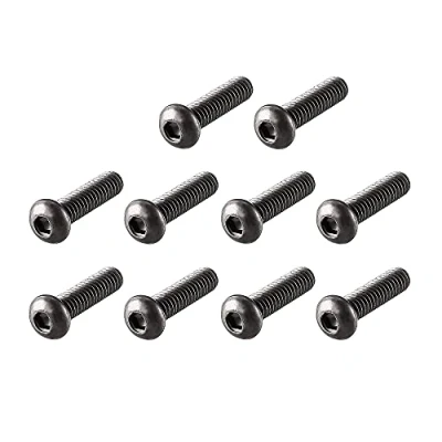 Image of Sourcingmap M2x8mm Thread Button Head Hex Socket Cap Screw Bolt 100pcs