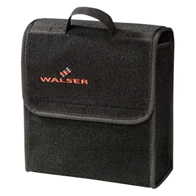 Image of Walser boot Bag Toolbag organiser Size S, Needle Felt Organiser, Car Bag, Storage 28x14x28 cm black