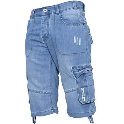 Image of Ze ENZO EZS404 LSW 28 SHORTS PRIME Light Blue