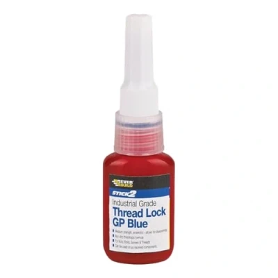 Image of Everbuild Stick2 Thread Lock GP Blue Gap Filling Non Drip Self Curing Industrial Grade 10g