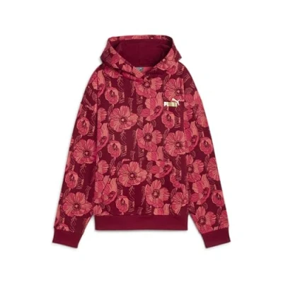 Image of Puma Class ACT Hoodie Hoodie, Women&#039;s, Size: Small, Intense red