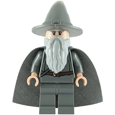 Image of LEGO Lord of The Rings Minifigure: GANDALF GREY