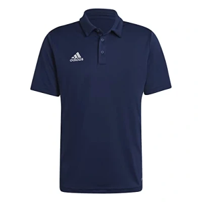 Image of adidas Men&#039;s Entrada 22 Polo Shirt, Team Navy Blue 2, XL Extra Tall