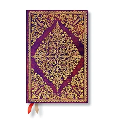 Image of Paperblanks 12 Month Planners 2023 Viola Day at a Time Mini (95 x 140 mm)