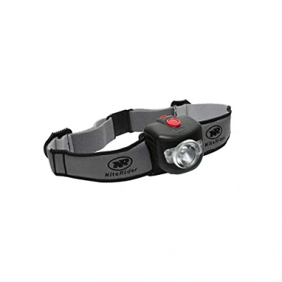 Image of NITERIDER Unisex Adult Adventure Pro 320 (Helmet Stick On Pivot Mount) Headlamp Black, One Size