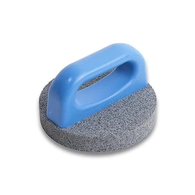 Image of MARSHALLTOWN 6&quot; ROUND RUB BRICK WITH HANDLE; 20 GRIT M16533