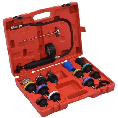 Image of vidaXL 18 Piece Cooling System &amp; Radiator Cap Pressure Tester