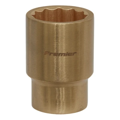 Image of Sealey Premier Socket 22mm 1/2&quot;Sq Drive Non Sparking WallDrive®
