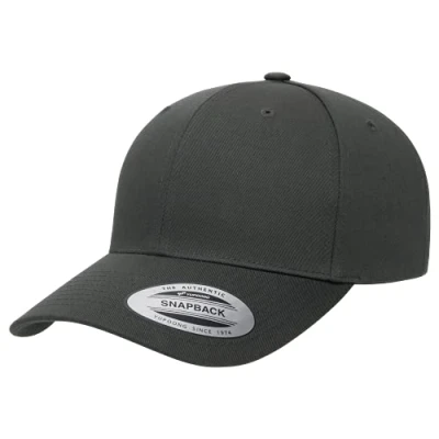 Image of Yupoong Unisex&#039;s Yp Classics Retro Snapback Cap, Charcoal, One Size