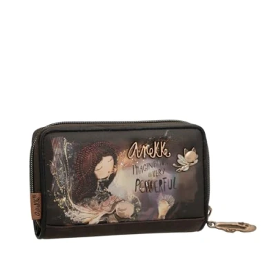 Image of Anekke Dreamverse Medium Wallet Multi Compartment Measures: 15/10/3 Cm Woman Accessories, Various