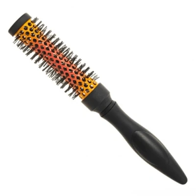 Image of Head Jog 25mm Heat Radial Brush. Hair Curling Brush For Blow Drying, Straightening &amp; Curling. Thermal Ceramic Barrel Volume Curl. Hairdressing Round Brushes Wavy Straight Hair. (25mm)