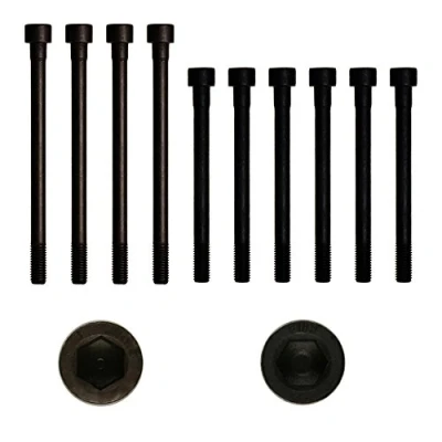 Image of 110569C601x6, 110579C601x4 Cylinder Head Bolt Kit AJUSA 81016800 Hexagon Socket 6, 4