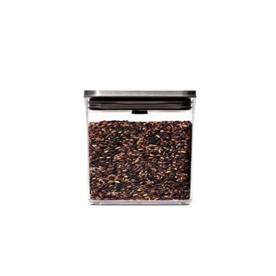 Image of OXO Good Grips Steel POP Container Rectangle Short 1.6L Storage