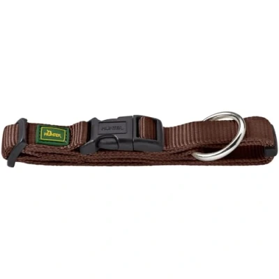 Image of HUNTER Collar Vario Plus extra wide, M/25 Nylon, brown