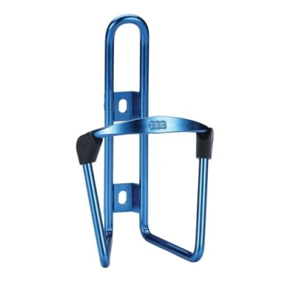 Image of BBB Cycling Water Bottle Holder Universal Bike Cage for Road and MTB Lightweight FuelTank BBC 03 Blue Anodised