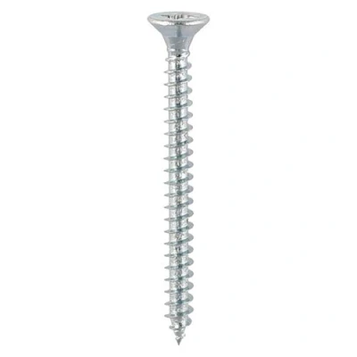 Image of TIMCO Solo Chipboard &amp; Woodscrews PZ Double Countersunk 3.0 x 25 Zinc Box of 200