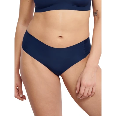 Image of Sloggi Womens ZERO Feel 2.0 Hipster Blue Polyamide Size Large