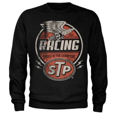 Image of STP Officially Licensed Vintage Racing Sweatshirt (Black), X Large