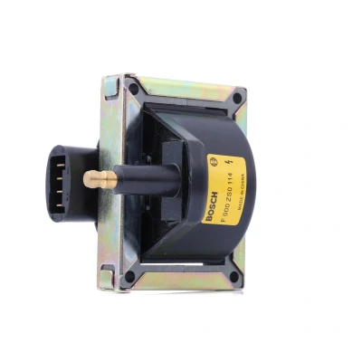 Image of 597043, 96010513, 97530780 Ignition coil BOSCH F 000 ZS0 114 14V PEUGEOT: 205 II Hatchback, 309 Hatchback