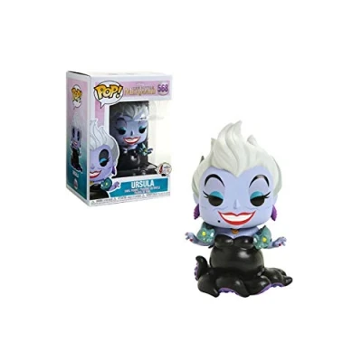 Image of Funko POP! Disney: Little Mermaid Ursula With Eels Collectable Vinyl Figure Gift Idea Official Merchandise Toys for Kids &amp; Adults Movies Fans Model Collectors and Display