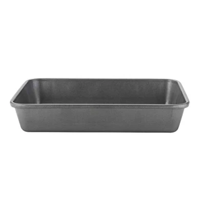 Image of Prestige 47784 Tough &amp; Strong Non Stick Bakeware Medium Roaster Reinforced Steel Bake Ware Oven and Dishwasher Safe