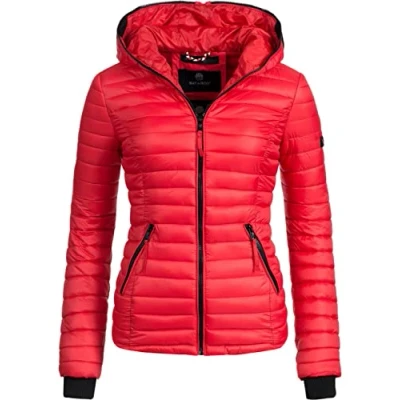 Image of Navahoo Ladies’ Between Seasons Puffer Jacket Kimuk Red M