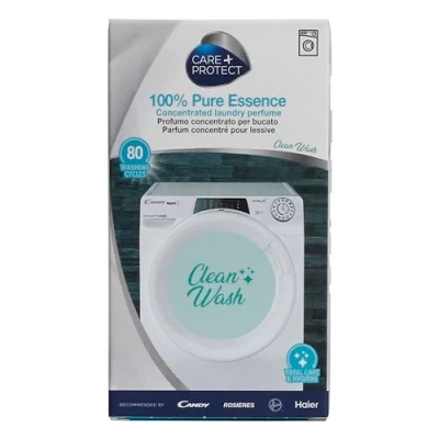 Image of Care + PROTECT Clean Wash Laundry Perfume In Scent Booster, Total And Hygiene, Long Lasting Active Formula, 400ml for up to 80 washes