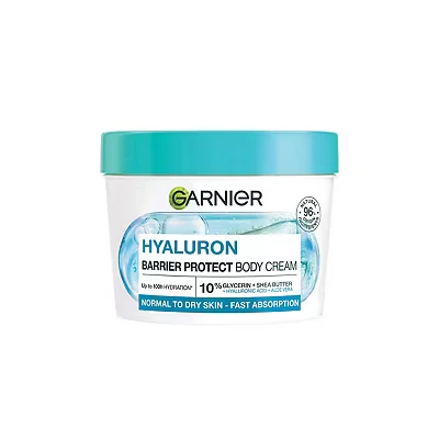 Image of Garnier Body Superfood, Moisturising &amp; Soothing Cream, Aloe Vera Magnesium 380ml