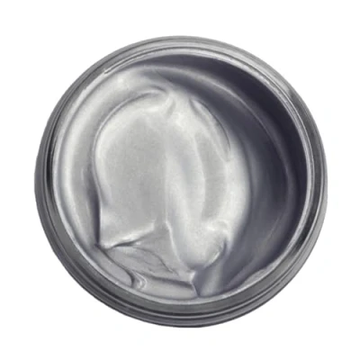 Image of Famaco 50ml Metallic Sliver Leather Deluxe Cream Polish for Boot and Shoe with Application Sponge Long Lasting Shine Protector Kit Boots Shoes