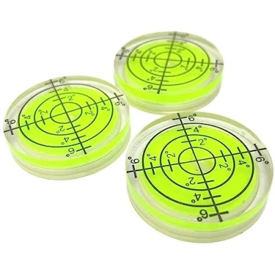 Image of Taskar 3 x 32mm Precision Bullseye Bubble Spirit Level