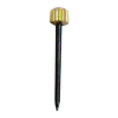 Image of Merriway BH02579 (25 Pcs) Knurled Brass Head Hardened Picture Pin Nail Pack of 25 Pieces