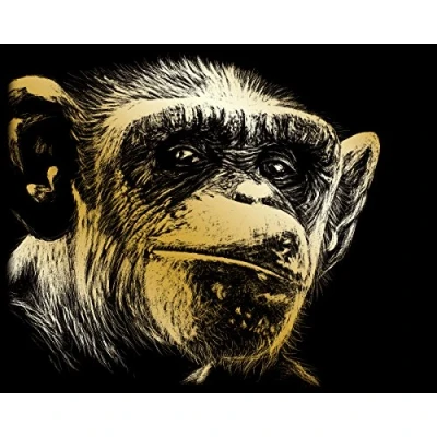 Image of Royal Brush Gold Foil Engraving Art Kit 8&quot;X10&quot; Almost Human