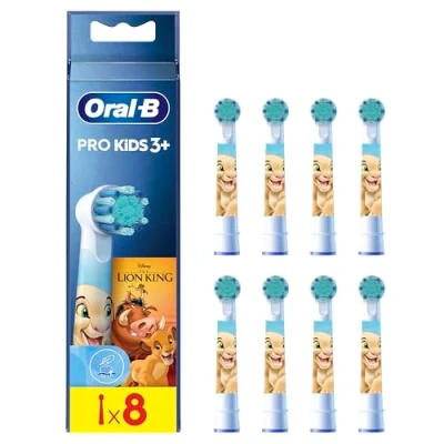 Image of Oral B Pro Kids Toothbrush Heads Featuring Disney The Lion King, Pack of 8 Counts