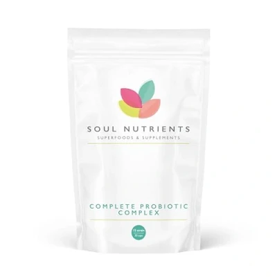 Image of Bio Culture Probiotics Complex 40 Billion CFU 15 Active Bacteria Strain 30 Capsules Best Probiotic Supplement Gut Health Leaky Amazing Adult Stocking Filler