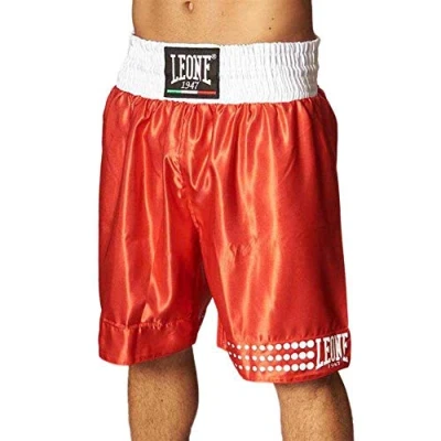 Image of LEONE 1947, Boxing Shorts, Unisex Adult, Red, S, AB737