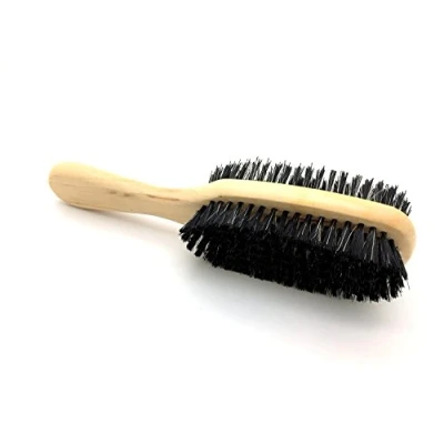 Image of Magic Collection Hard and Soft Double Brush with Natural Boar Bristle # 7713