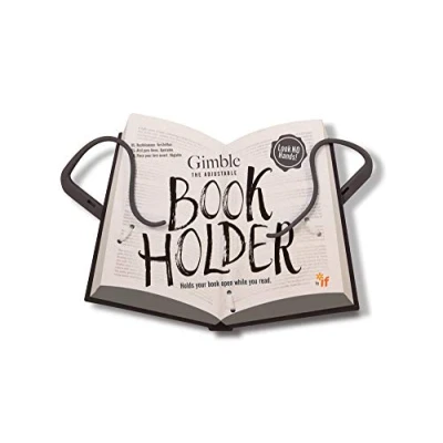 Image of IF Charcoal Gimble Traveler Hands Free Reading Tool, Urban Grey, 20 cm