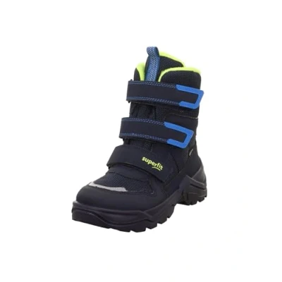 Image of Superfit Boys SNOW MAX warm gefütterte Gore Tex Stiefel, BLAU/GELB 8000