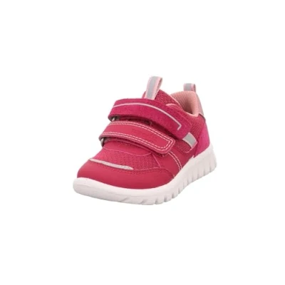 Image of Superfit Sport7 Mini Sneaker, Kids Trainers Baby Shoes, Red Pink 5000, 0 UK