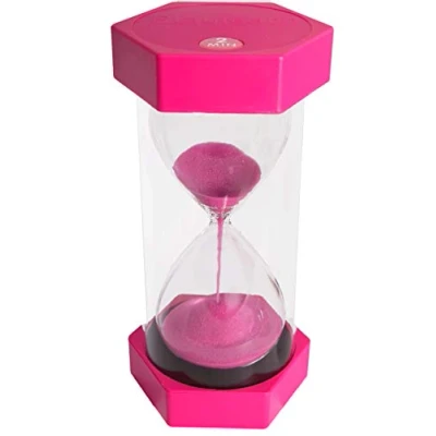 Image of Sand Timer in Safecase Perfect for Teachers Classrooms Home Or Office Décor (Extra Large 2 Min)